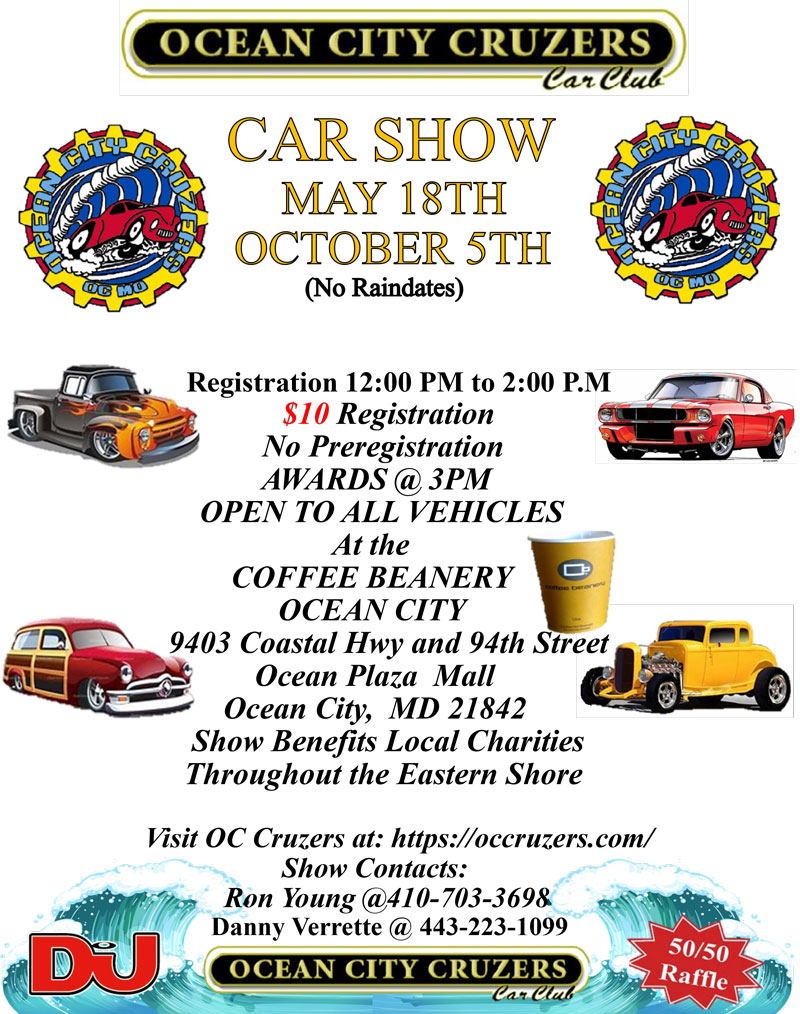 Ocean City Cruzers Classic Car Club